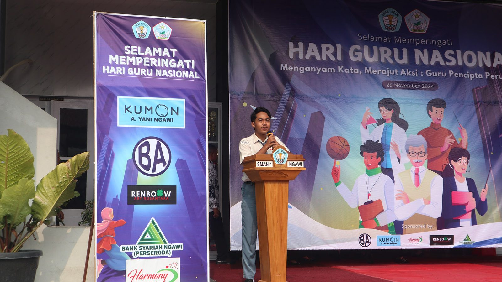 8. Sambutan Perwakilan Siswa